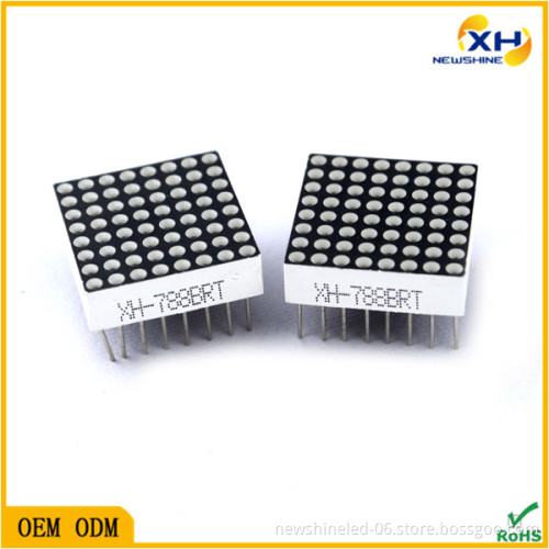 NEWSHINE FND XH-15088BWW LED White Color Dot Matrix Display Module a matrice di punti 8x8